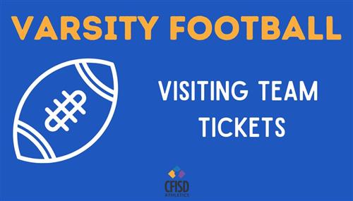 Varsity football visiting team ticket link